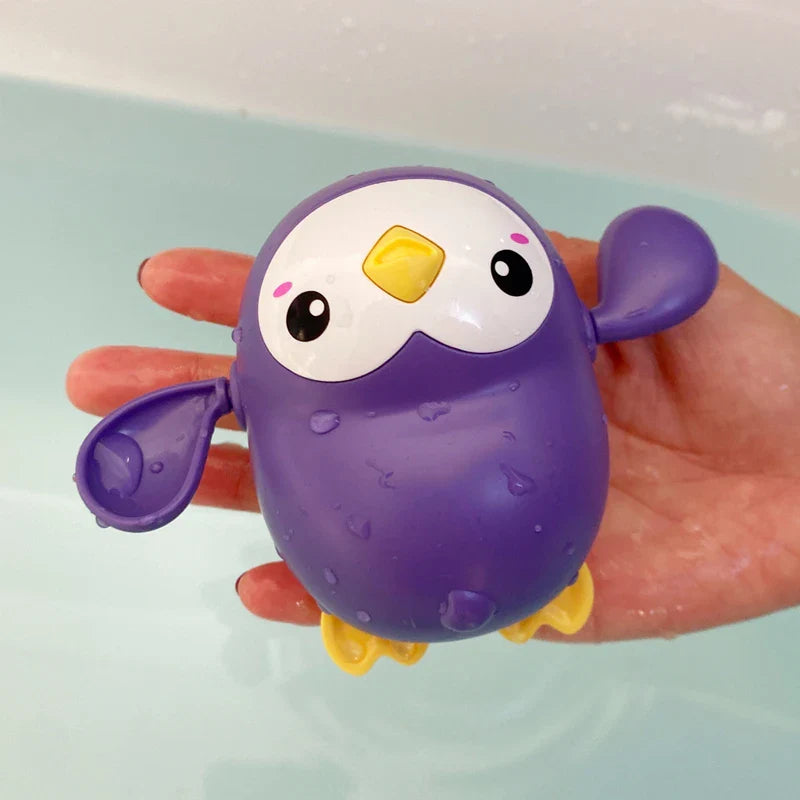 Baby Bath Toys – Cute Swimming Turtle & Whale Water Toys, Classic Wind-Up Clockwork Pool & Beach Fun for Kids